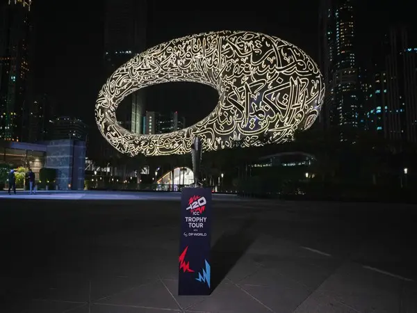 ICC Women's T20 WC 2024 Trophy Tour Officially Commenced, Spectacular Display In Dubai