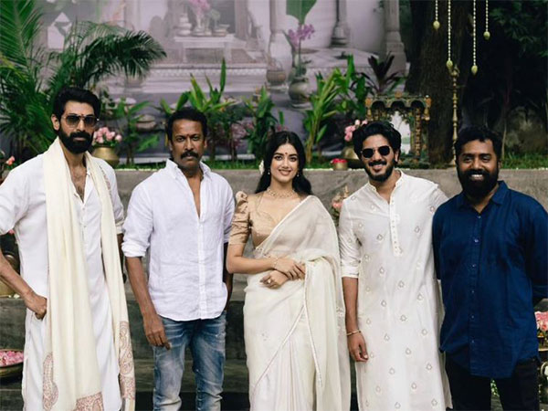 "Can’t Wait To Start Rolling" : Rana Daggubati ,Dulquer Salmaan-starrer 'Kaantha' goes on floors