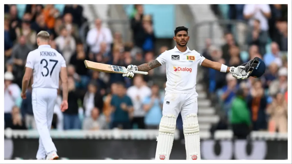 ENG VS SL : Pathum Nissanka Smokes First Test Half-Century, Wins By 8 Wickets