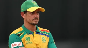 ‘I Don’t Know, To Be Dead Honest,’: Coach Walter Has No Clarity Of De Kock’s T20I Future