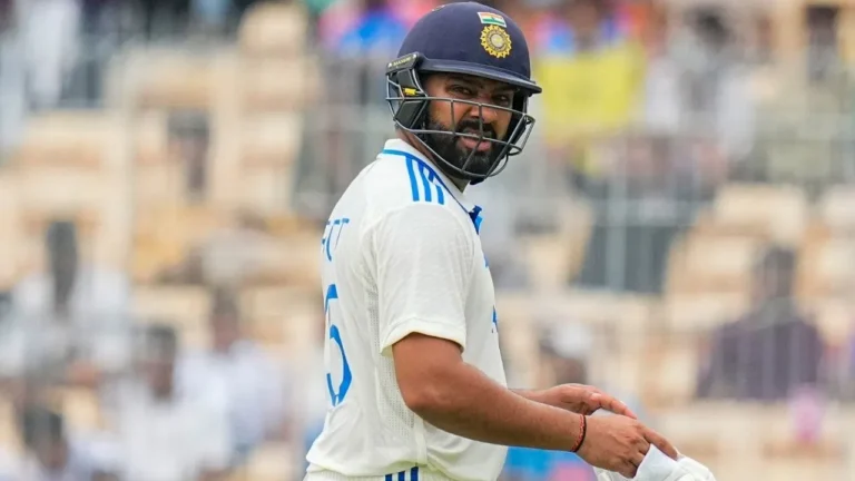 IND VS BANG : Rohit Sharma’s Struggles In Test Cricket Continued During First Test, As He Scored Below 10 Runs In Both Innings