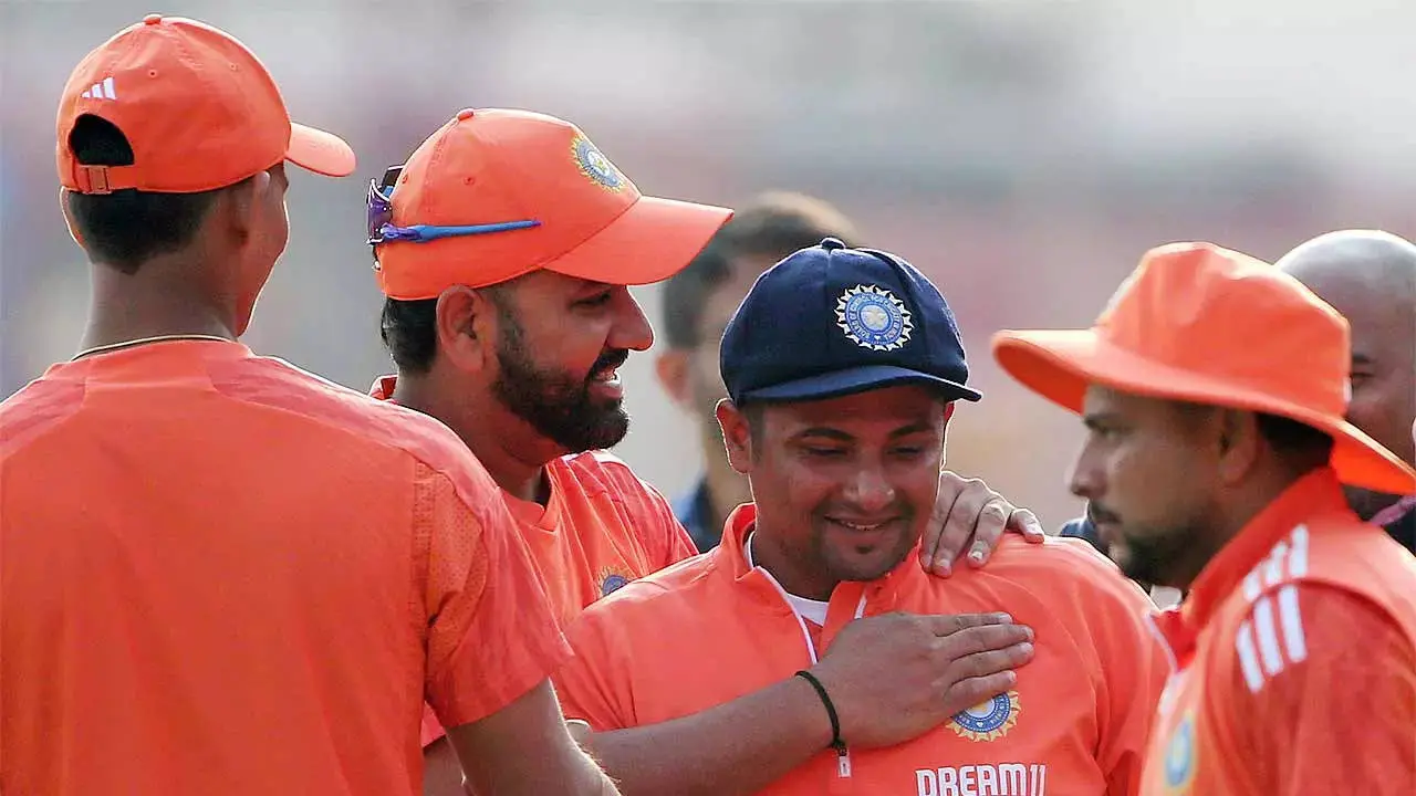 "He's a positive guy.." : Sarfaraz Khan Praises Rohit Sharma Ahead Of Bangladesh Series