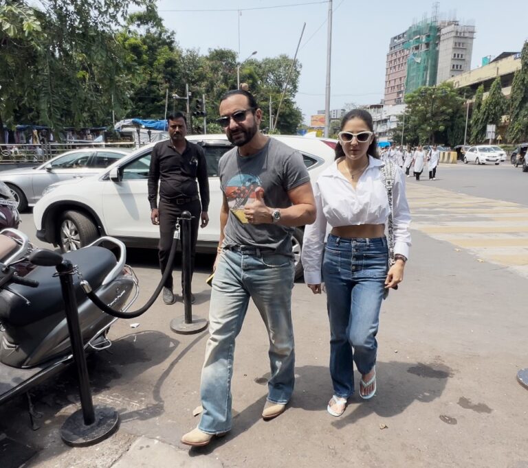 ‘Weekend Vibes’! Father-Daughter Duo Saif Ali Khan And Sara Steps Out For Lunch Date In A Casual Look