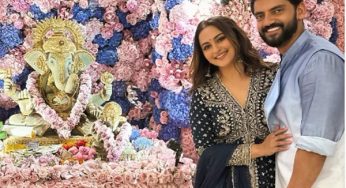 “Our First Ganpati After Shaadi” : Sonakshi, Zaheer Celebrates Ganesh Chaturthi
