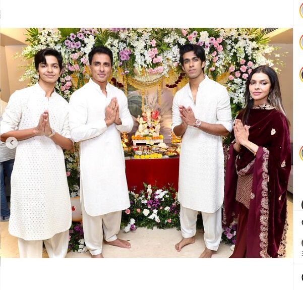 Ganesh Chaturthi 2024 : Sonu Sood Calls For Eco-Friendly Celebrations