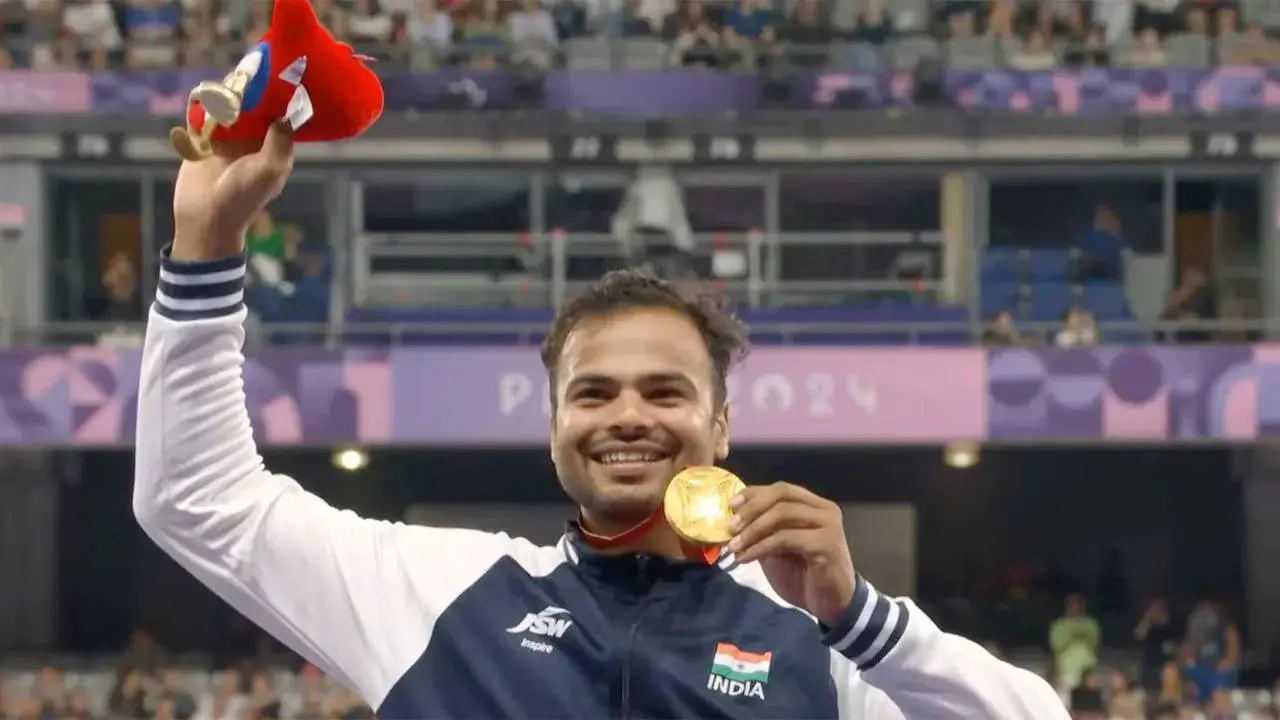 Sumit Antil Made History Once Again By Defending His Title In The Men’s Javelin F64 Final At The 2024 Paris Paralympics