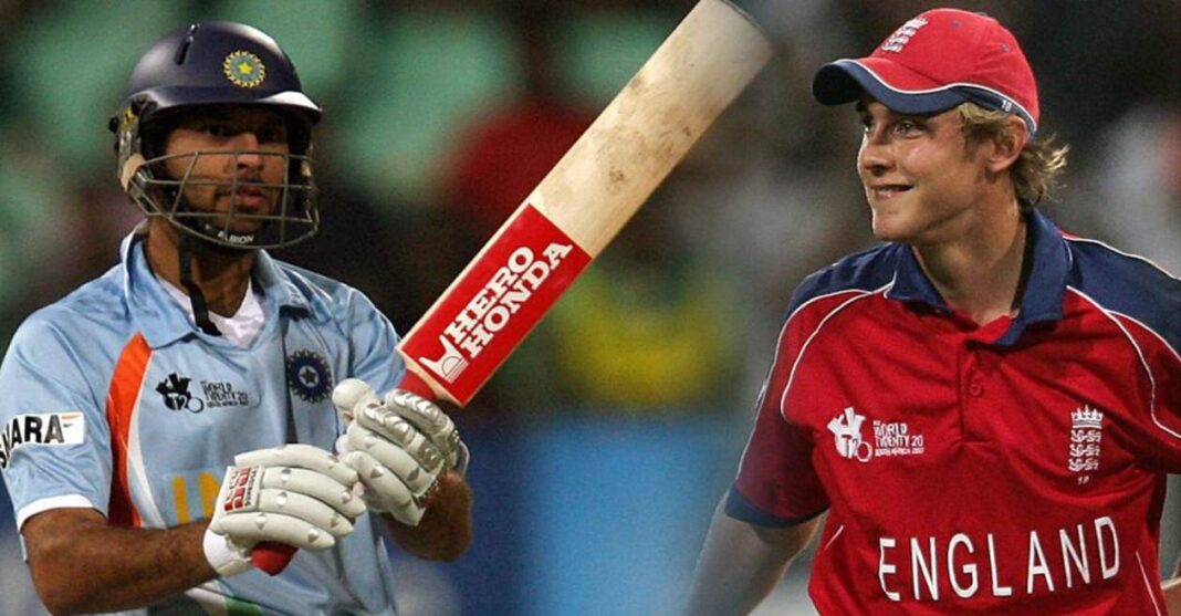 Yuvraj Singh Recalls Hitting Six Sixes In Stuart Broad Over In 2007 T20 World Cup