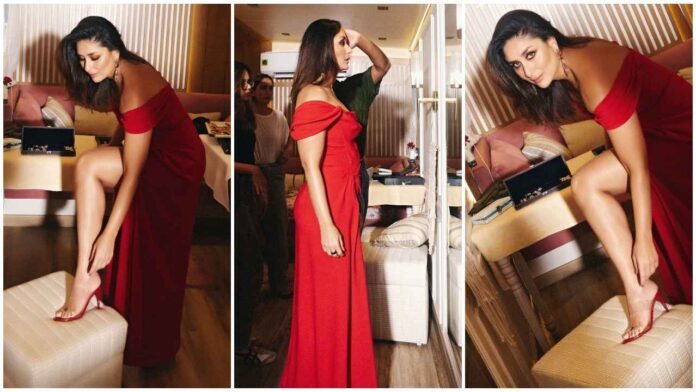 'Happy Birthday Bebo!' Kareena Kapoor Turns 44 ,Slays In Red, See Pics