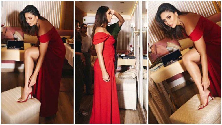 ‘Happy Birthday Bebo!’ Kareena Kapoor Turns 44 ,Slays In Red, See Pics