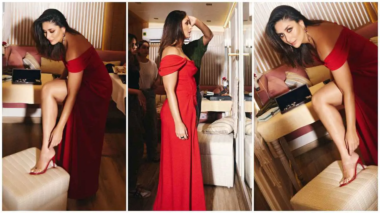'Happy Birthday Bebo!' Kareena Kapoor Turns 44 ,Slays In Red, See Pics