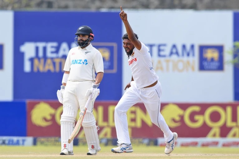 “I Don’t Experiment During The Game..” : Prabhat Jayasuriya After Picking Wickets Against Kiwis