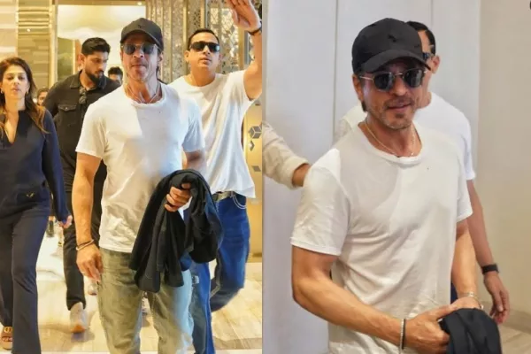 Shah Rukh Khan Turning Heads With His Dashing Appearance, As He Reaches Abu Dhabi For IIFA 2024