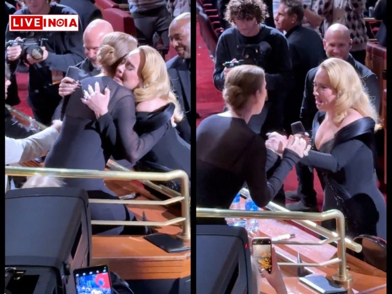 Adele Shares Tearful Moment with Celine Dion at Las Vegas Show
