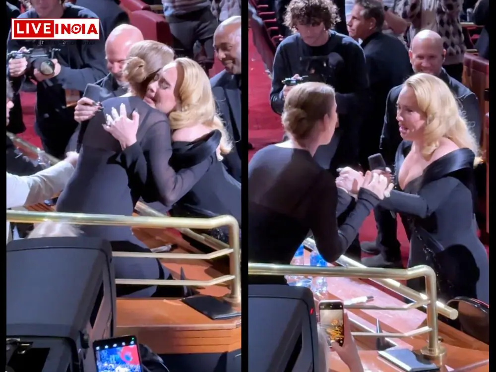Adele Shares Tearful Moment with Celine Dion at Las Vegas Show