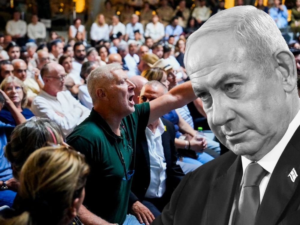 Grieving Families Interrupt Netanyahu’s Memorial Speech, Demand Accountability Over Hostage Crisis