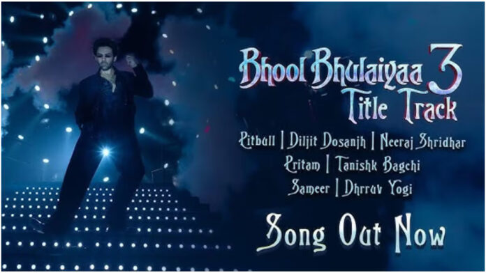 Kartik Aaryan Unveils Bhool Bhulaiyaa 3 Title Track with Pitbull, Diljit Dosanjh, and Neeraj Shridhar