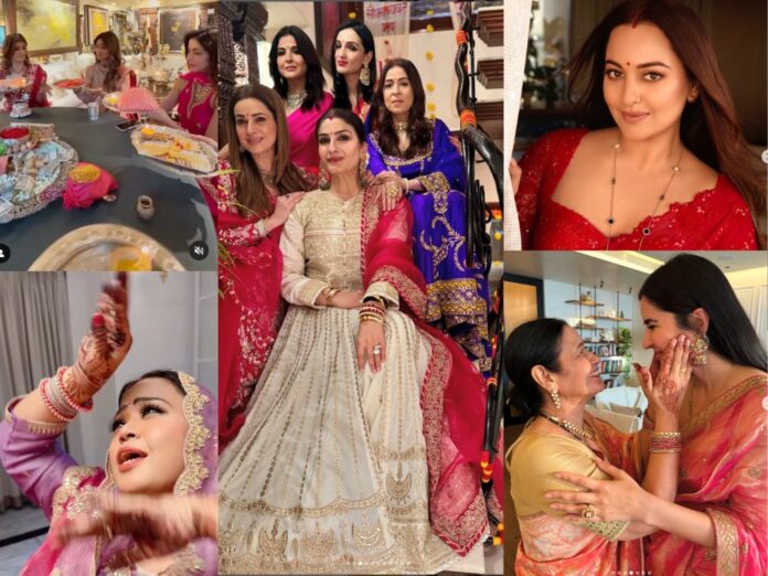 Bollywood's Glamorous Karwa Chauth: See Handpicked Pictures and Video