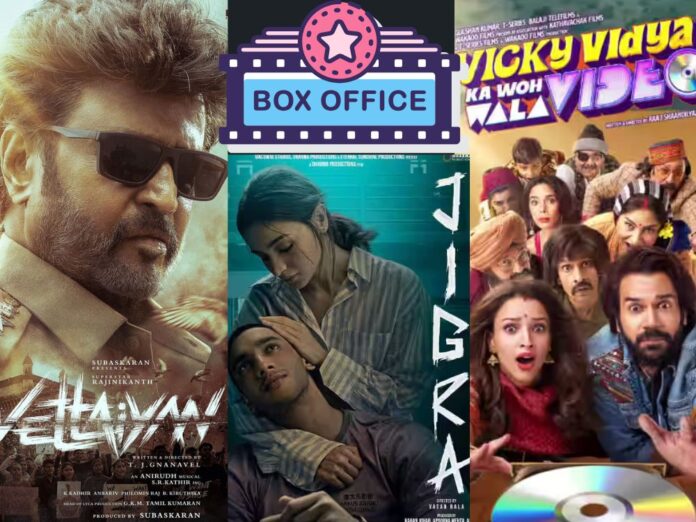 Box Office Week-2: Vettaiyan, Vicky Vidya Ka Woh Wala Video, and Jigra Earnings