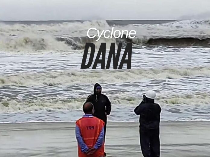 Cyclone Dana Strikes Odisha: Uprooted Trees, Blocked Roads and Evacuations Underway