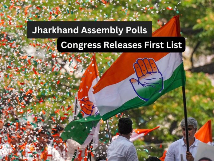 Congress Releases First List of Candidates for Jharkhand Assembly Polls