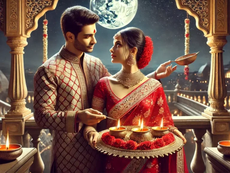 “Modern Karva Chauth: A Celebration of Love Where Both Partners Fast Together”