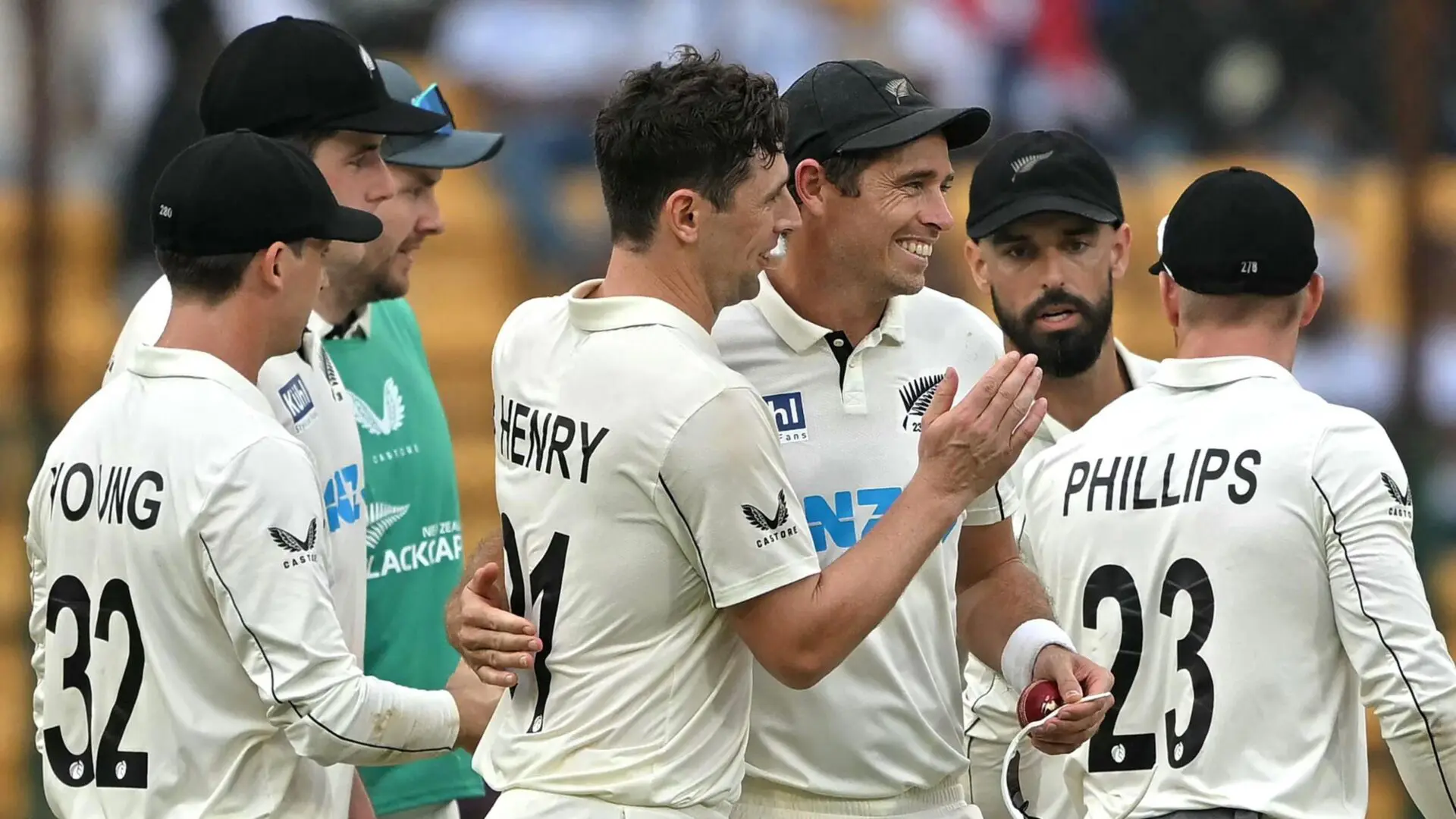 New Zealand Need 107 Runs For Victory Against India In Bengaluru