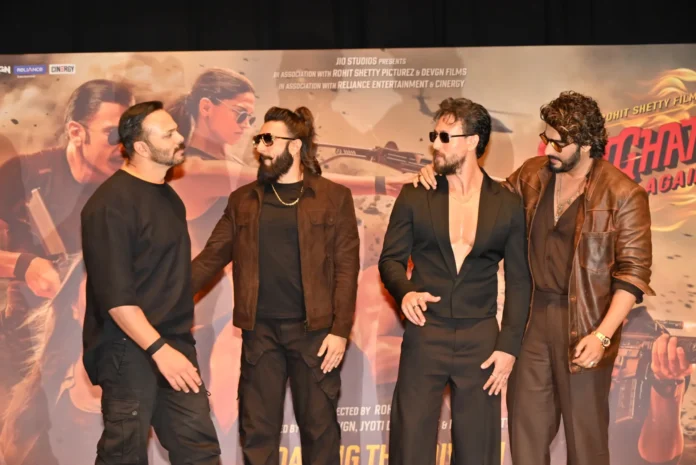 At 'Singham Again' Trailer Launch, Ranveer Singh Expresses His Admiration For Tiger Shroff, Calls Him As His 