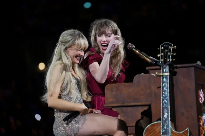 'She's Graceful..' : Sabrina Carpenter Lauds Her 'Supportive Pal' Taylor Swift