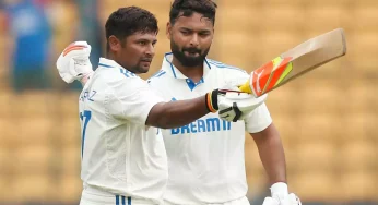 Ind vs NZ: Rain Halts Impeccable Batting Display By Sarfaraz Khan And Rishabh Pant