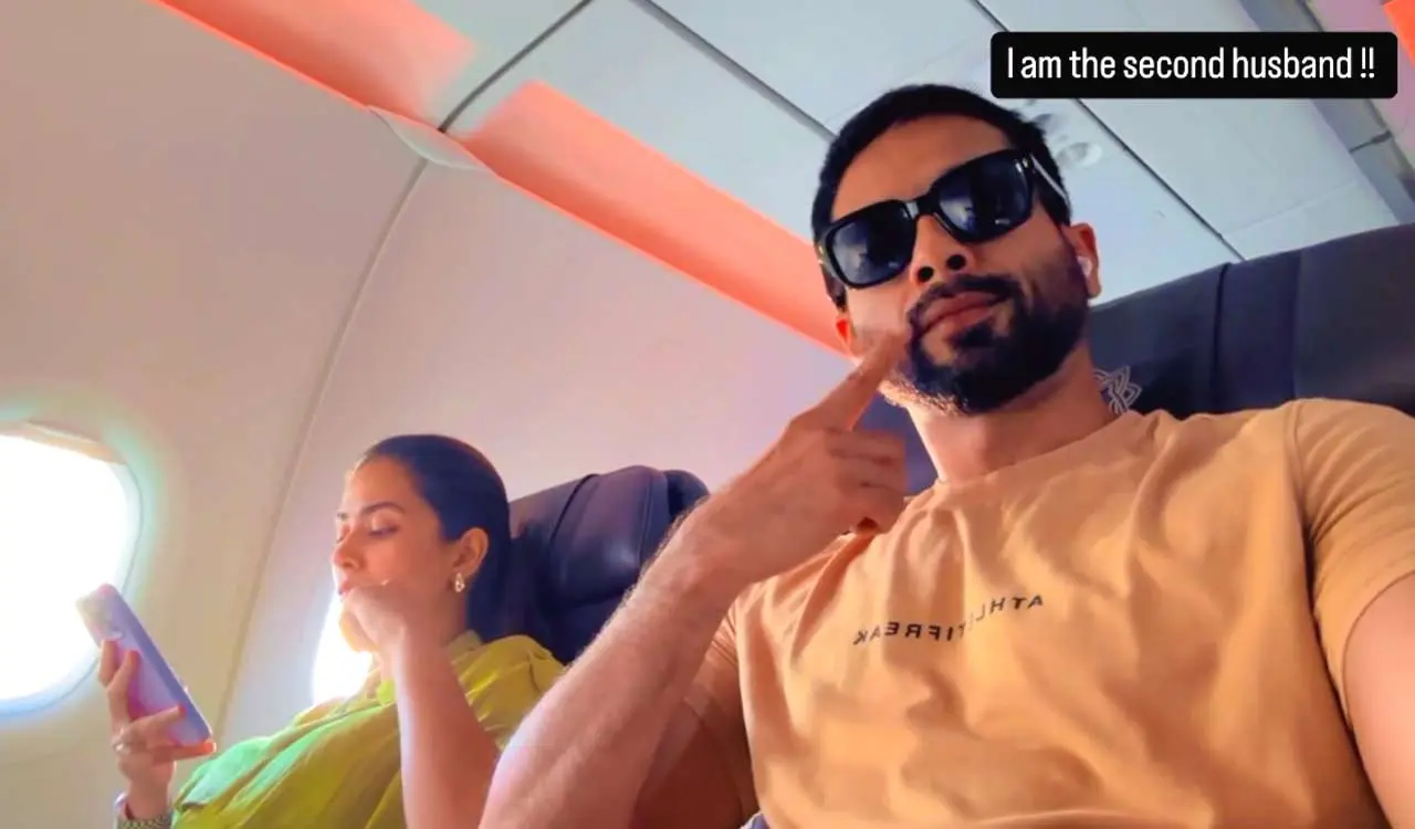 Shahid Kapoor Shares Humorous Video With Mira Rajput ,Calls himself As "Second Husband"