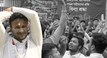 Shakib fans protest in Dhaka ahead of home Test series against South Africa