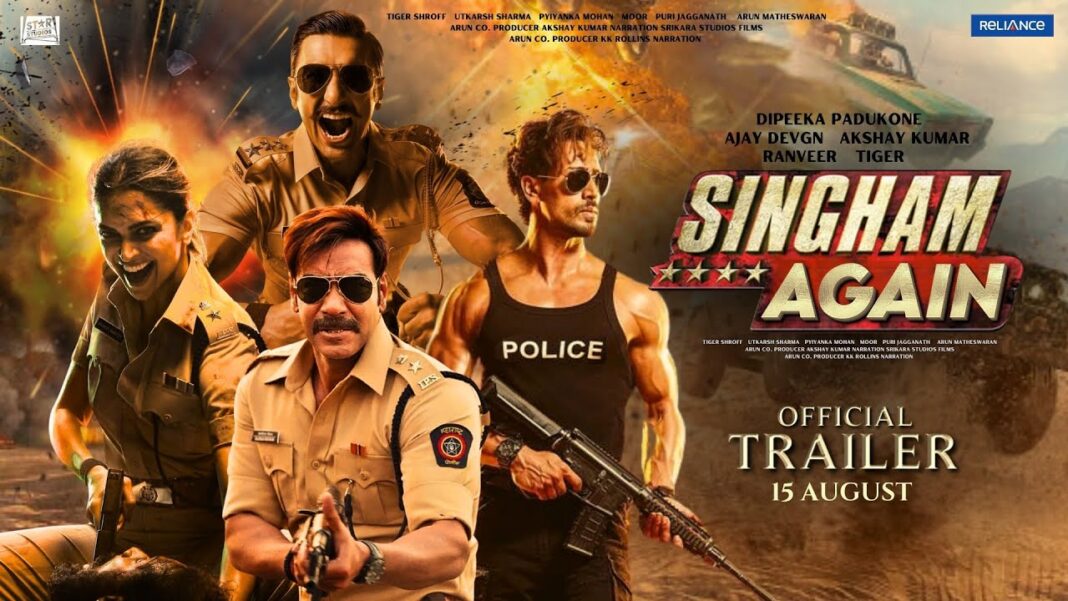 Singham Again Trailer Takes Bollywood by Storm, Celebs and Fans Can't Keep Calm