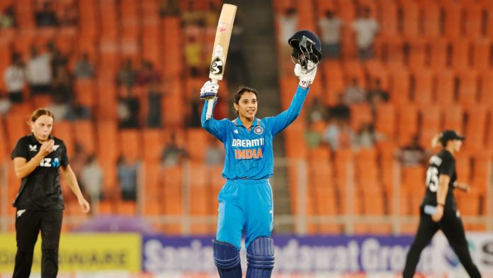 Smriti Mandhana’s Record-Breaking Century Secures India’s ODI Series Win Over New Zealand