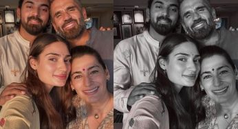 Suniel Shetty Celebrates Diwali with Family, Shares Heartfelt Wishes