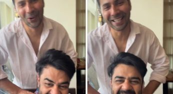 Bromance Alert! Varun Dhawan Turns “Massage Wala”, Maniesh Paul Shares Fun Video