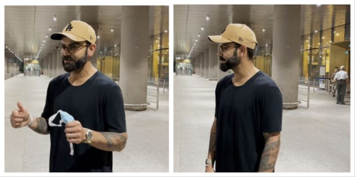 Virat Kohli Won Hearts With His Playful Interaction With Paps At Mumbai Airport