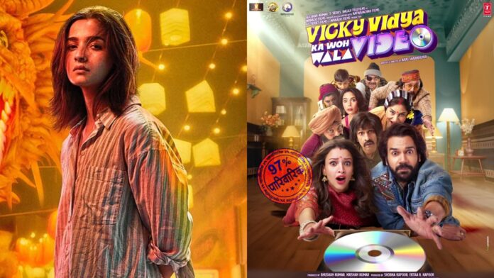 Vicky Vidya Ka Woh Wala Video V/S Jigra, Box Office Collections Day-2