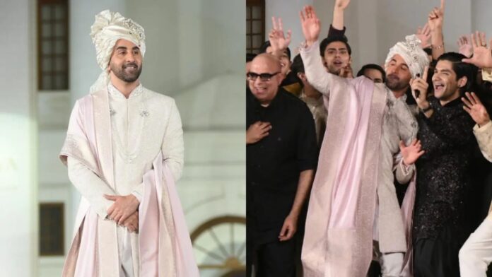 Ranbir Kapoor Steals the Show as a Groom Once Again: Baraat Video Goes Viral