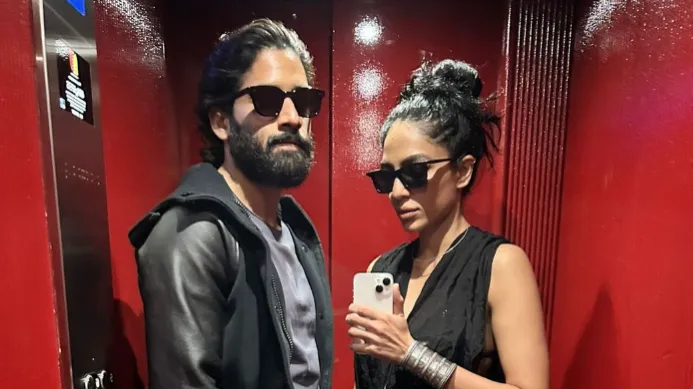 Naga Chaitanya Shares Adorable Picture With Fiancee Sobhita Dhulipala