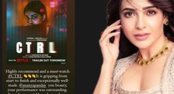 Samantha Ruth Prabhu Praises Ananya Panday’s Stellar Performance in ‘CTRL’