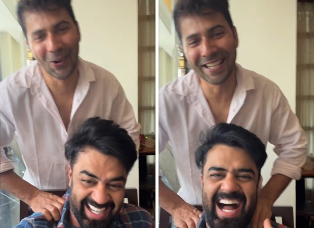 Bromance Alert! Varun Dhawan Turns “Massage Wala”, Maniesh Paul Shares Fun Video