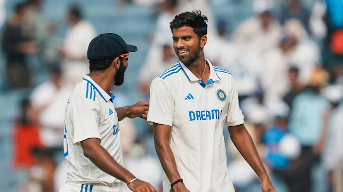 Washington Sundar Shines as India Dominate Over New Zealand In Pune