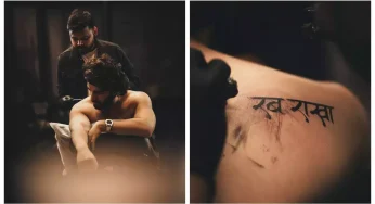 Take A Look At Arjun Kapoor’s ‘Rab Rakha’ Tattoo Which He Dedicates To His Mother