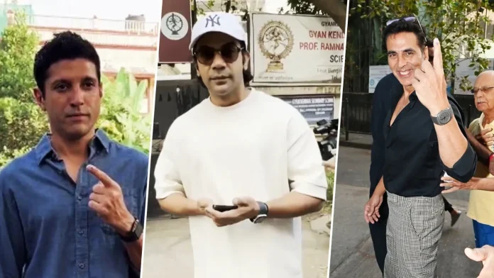 Checkout Bollywood Celebs Who Cast Their Vote In Maharashtra Polls Till Now