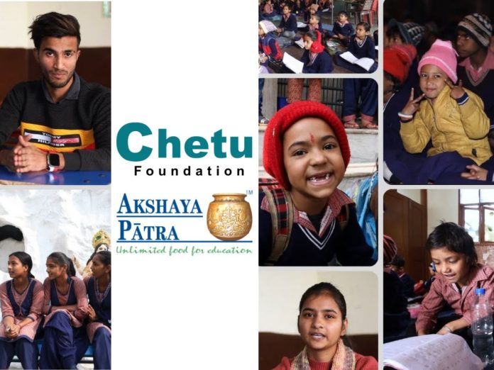 Chetu Foundation Donates $100,000 to Akshaya Patra Foundation to Combat Classroom Hunger