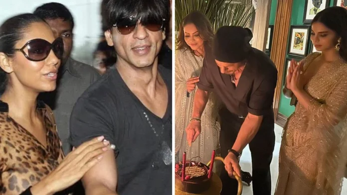 Gauri Khan Shares Pictures from SRK's Midnight Birthday Bash