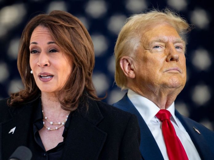 Tensions Run High as Harris and Trump Compete in Close Presidential Election