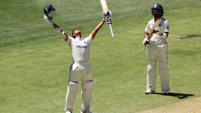 Yashasvi Jaiswal Smashes Maiden Test Century On Day 3 In Australia