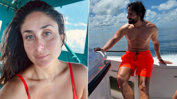 Checkout Kareena Kapoor's Stunning Pictures With Saif from Their Exotic Vacation