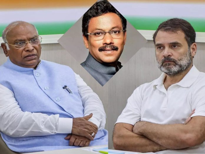 BJP’s Vinod Tawde Sends Rs 100 Cr Defamation Notice to Mallikarjun Kharge, Rahul Gandhi